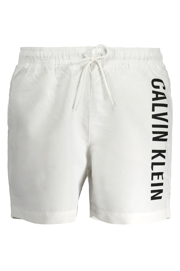 Calvin Klein Beachwear Homme Blanc - stylesgateway