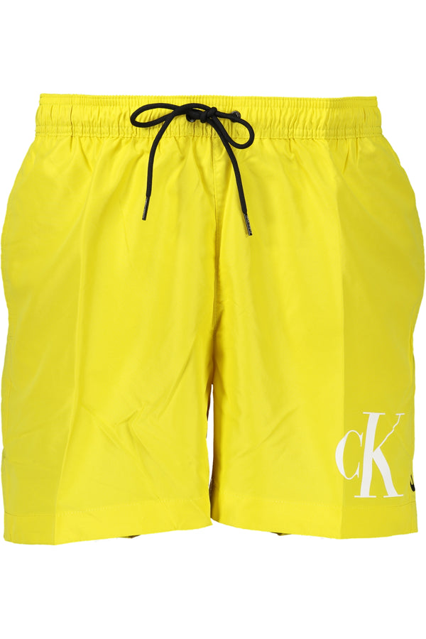 Calvin Klein Beachwear Homme Jaune - stylesgateway