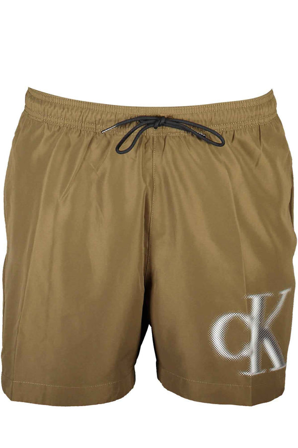 Calvin Klein Beachwear Homme Marron - stylesgateway