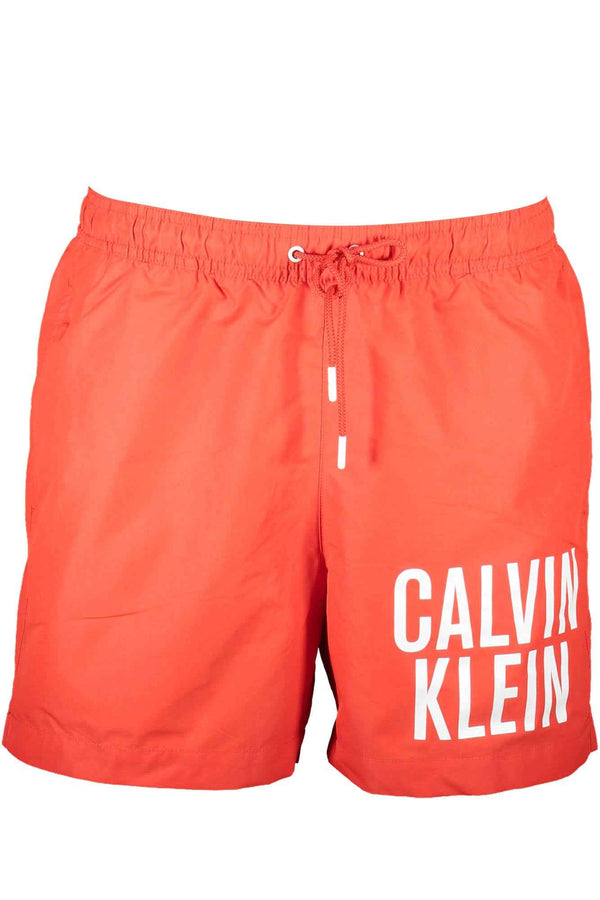 Calvin Klein Beachwear Homme Rouge - stylesgateway