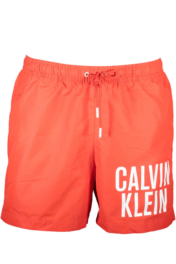 Calvin Klein Beachwear Homme Rouge - stylesgateway
