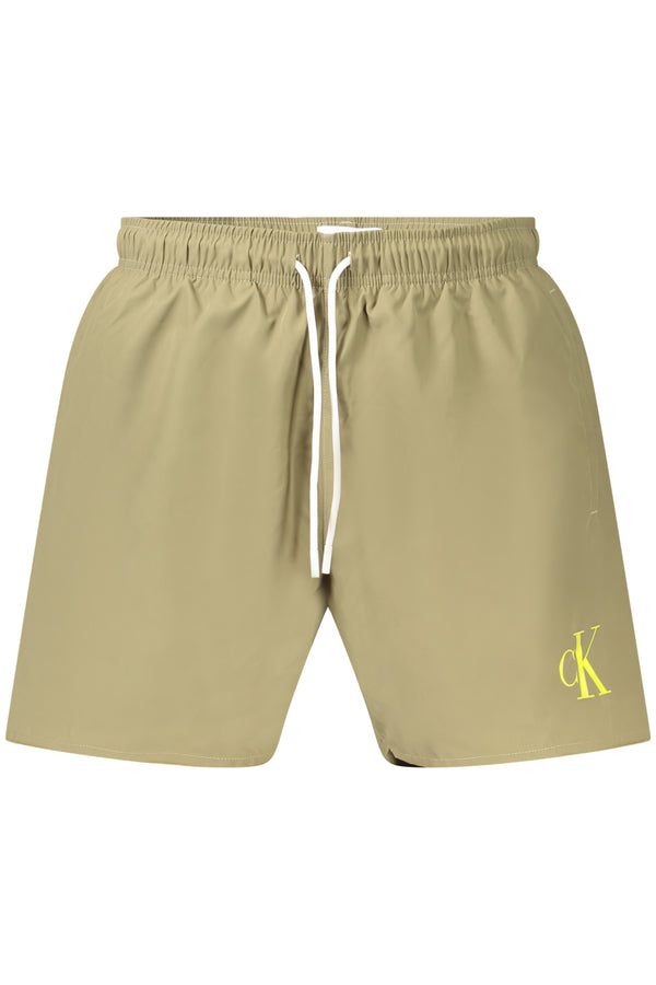 Calvin Klein Beachwear Homme Vert - stylesgateway