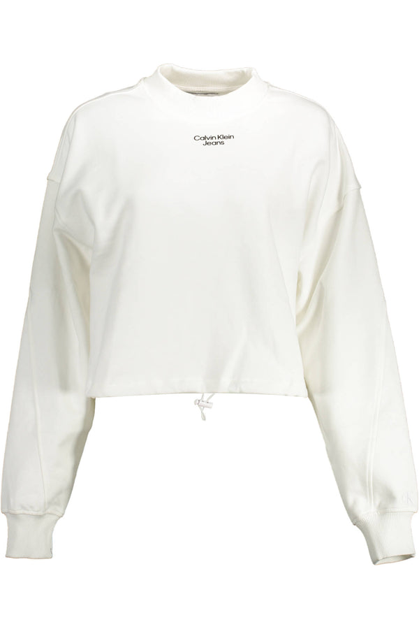 Calvin Klein Sweatshirts Femme Blanc - stylesgateway