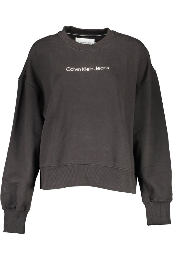 Calvin Klein Sweatshirts Femme Noir - stylesgateway
