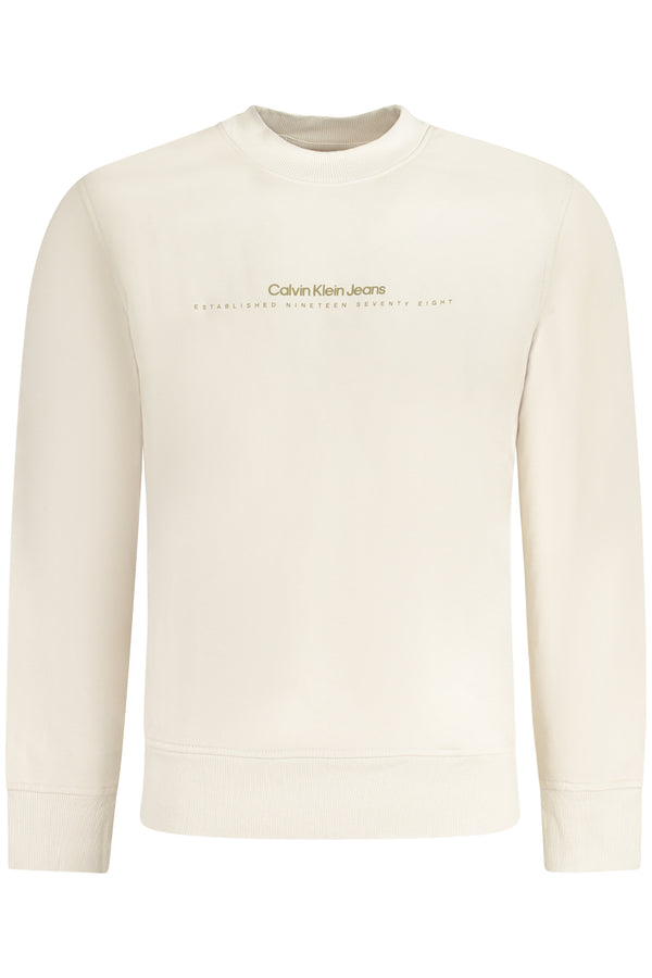 Calvin Klein Sweatshirts Homme Beige - stylesgateway