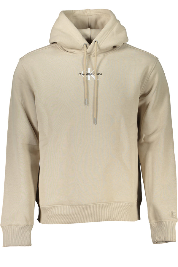 Calvin Klein Sweatshirts Homme Beige - stylesgateway