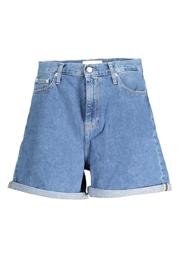 Calvin Klein Short Femme Bleu Ciel - stylesgateway
