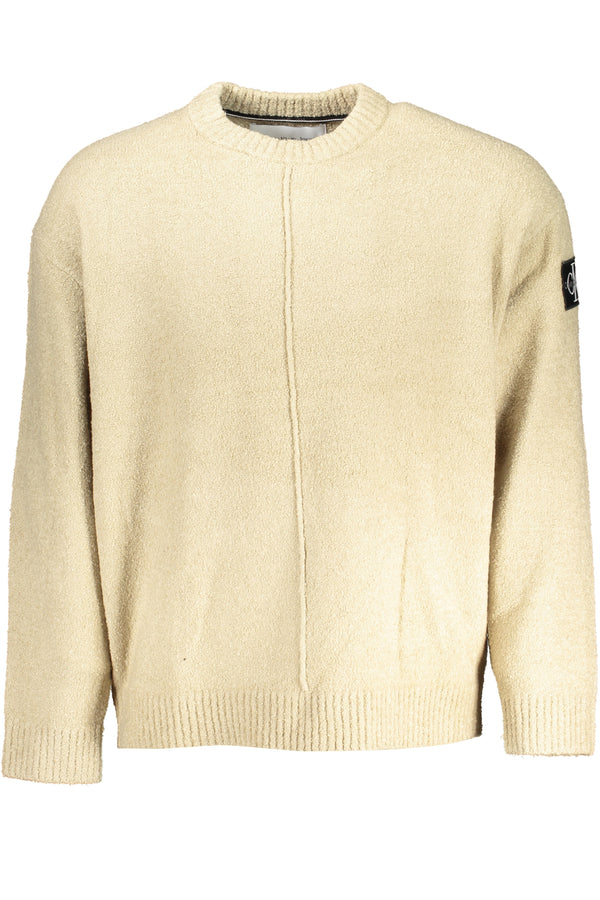 Calvin Klein Sweaters Homme Beige - stylesgateway