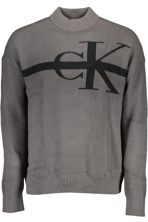 Calvin Klein Sweaters Homme Gris - stylesgateway