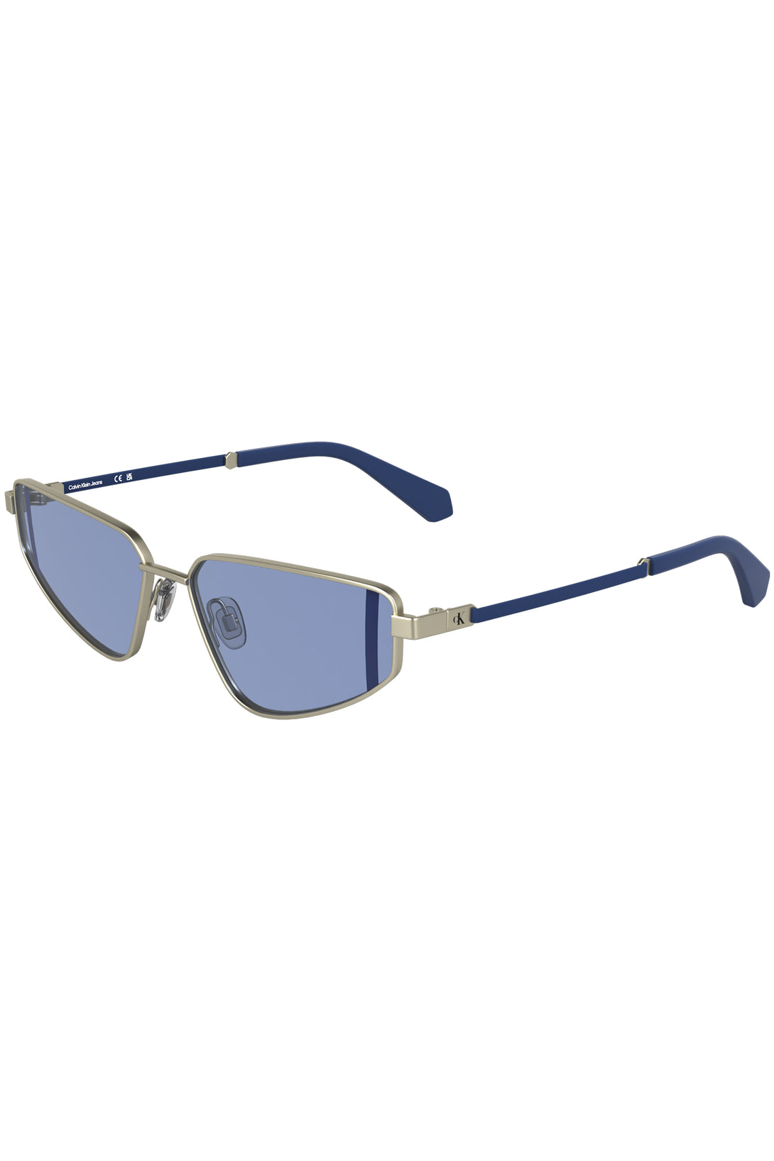 Calvin Klein Lunettes de soleil Femme Argent - stylesgateway