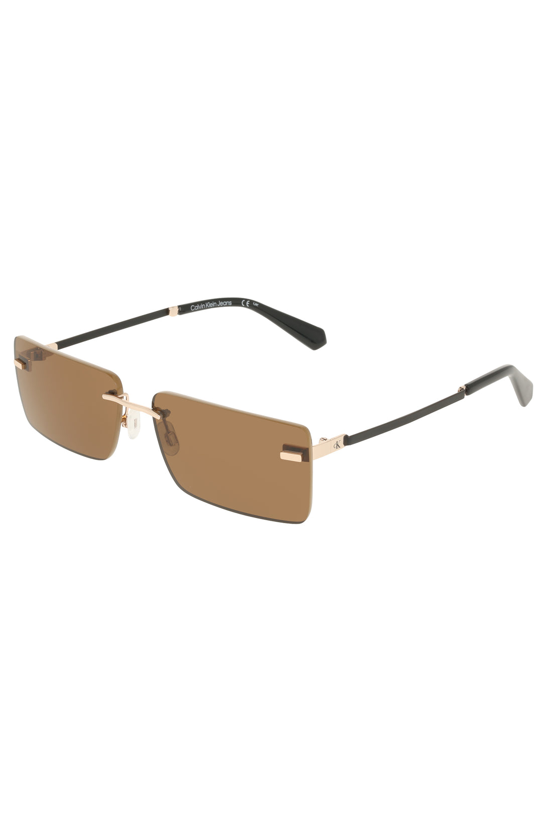 Calvin Klein Lunettes de soleil Femme Beige - stylesgateway