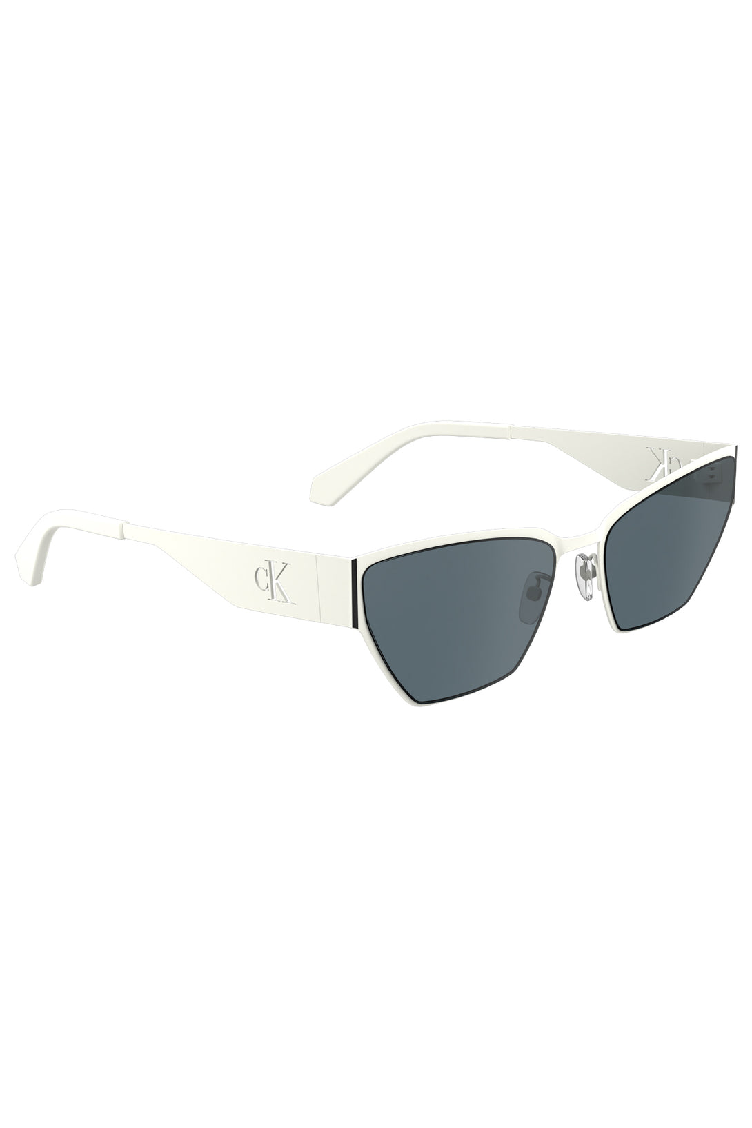Calvin Klein Lunettes de soleil Femme Blanc - stylesgateway