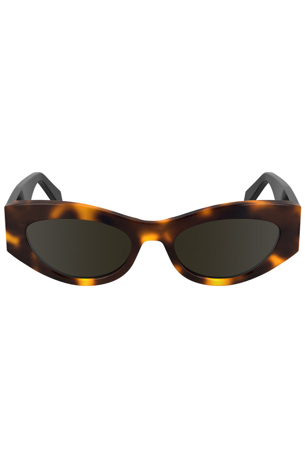 Calvin Klein Lunettes de soleil Femme Marron - stylesgateway
