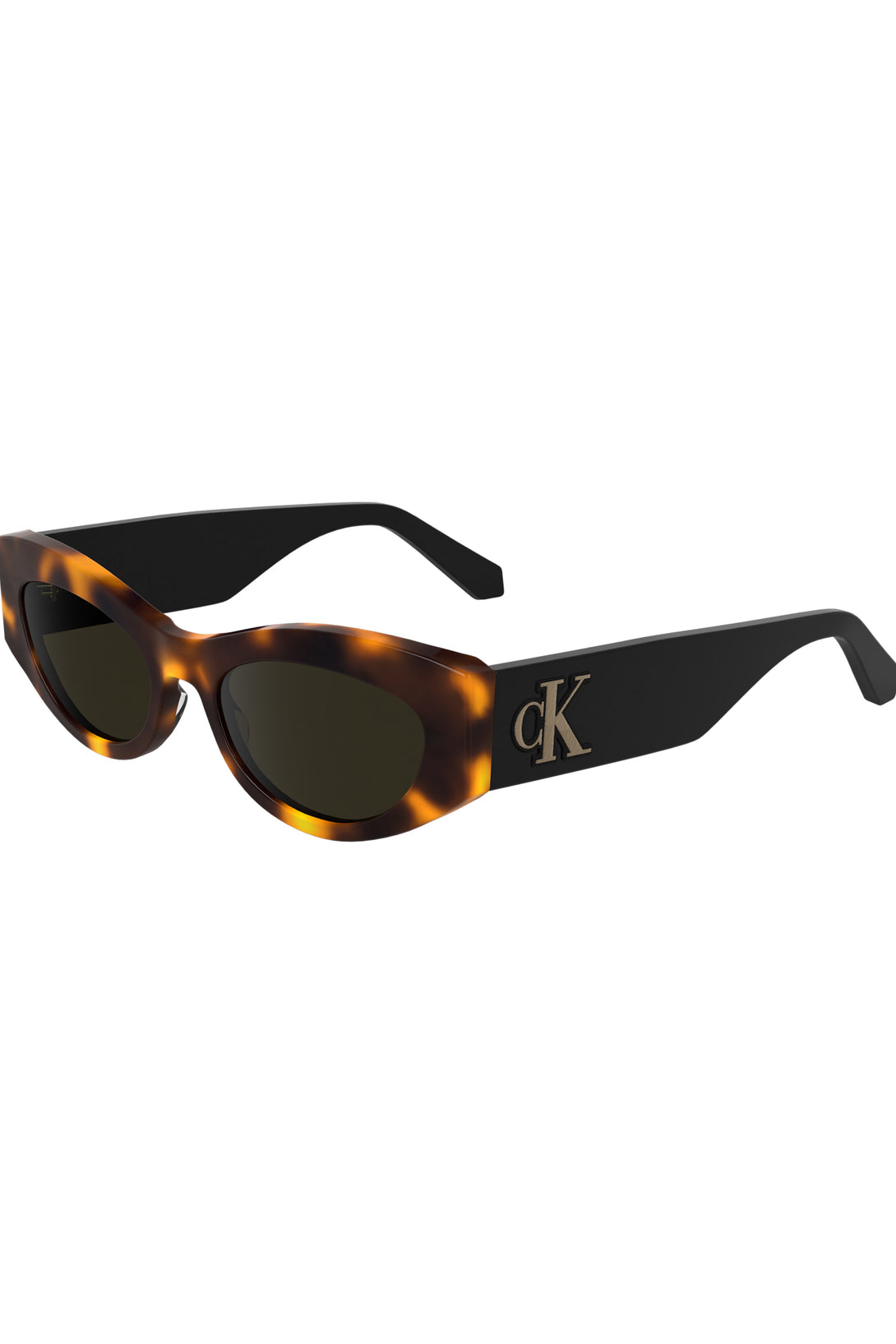Calvin Klein Lunettes de soleil Femme Marron - stylesgateway