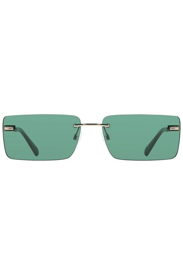 Calvin Klein Lunettes de soleil Femme Vert - stylesgateway
