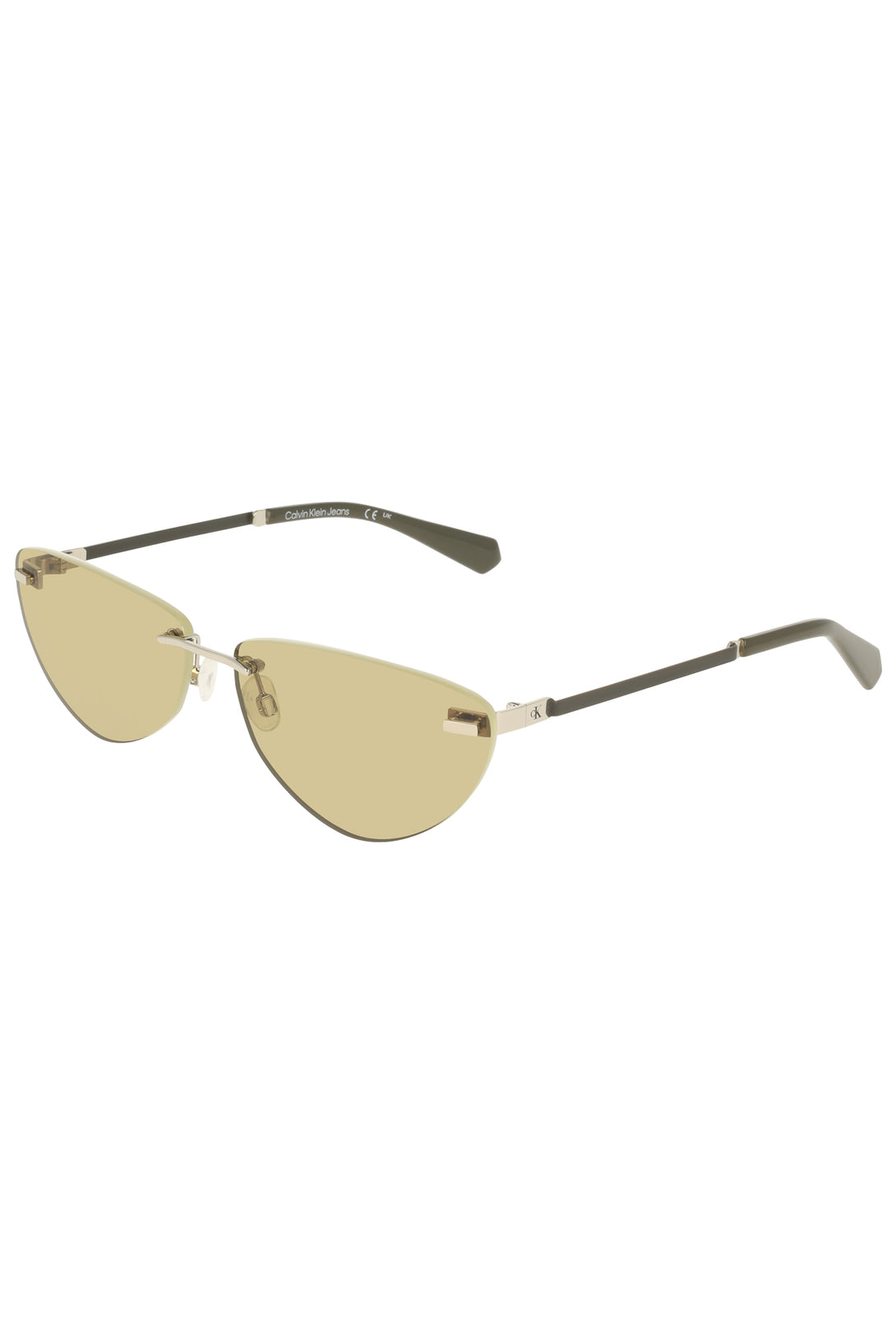 Calvin Klein Lunettes de soleil Femme Vert - stylesgateway