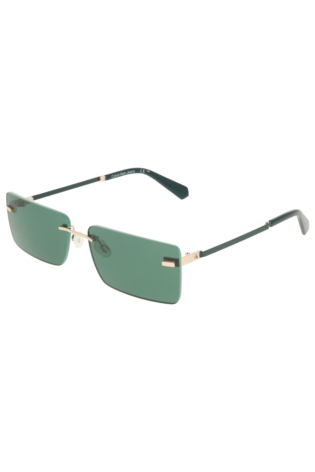 Calvin Klein Lunettes de soleil Femme Vert - stylesgateway