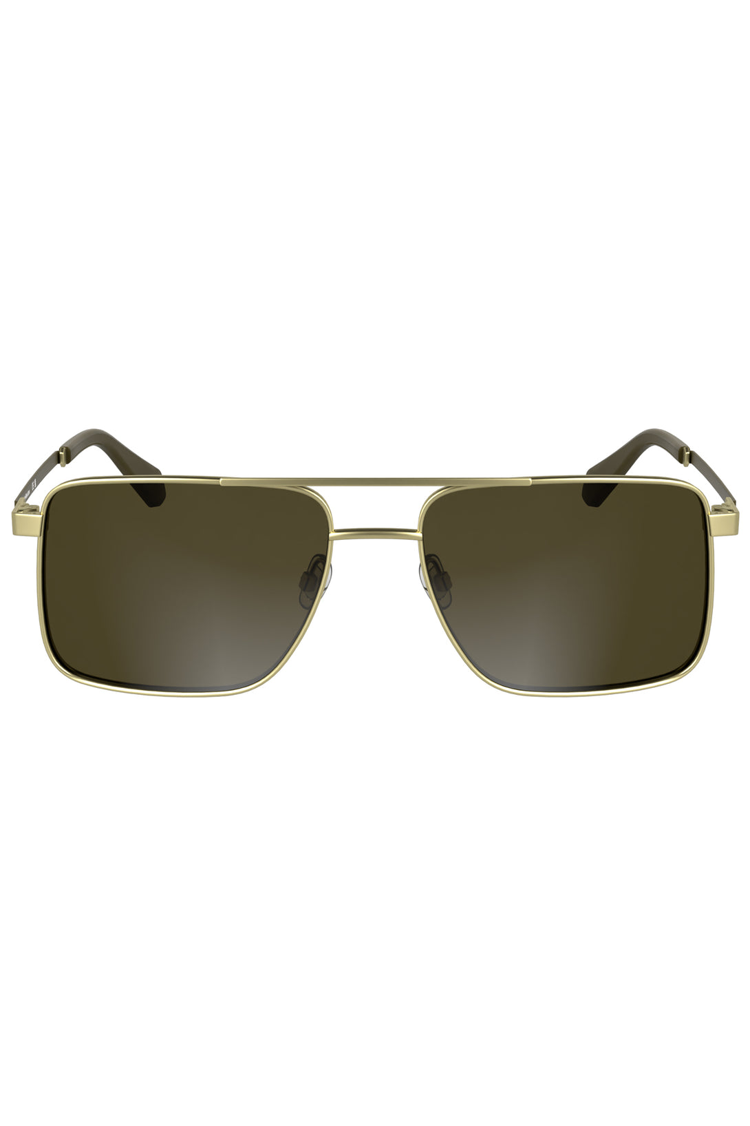 Calvin Klein Lunettes de soleil Homme Or - stylesgateway