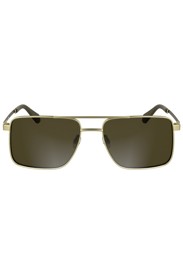 Calvin Klein Lunettes de soleil Homme Or - stylesgateway