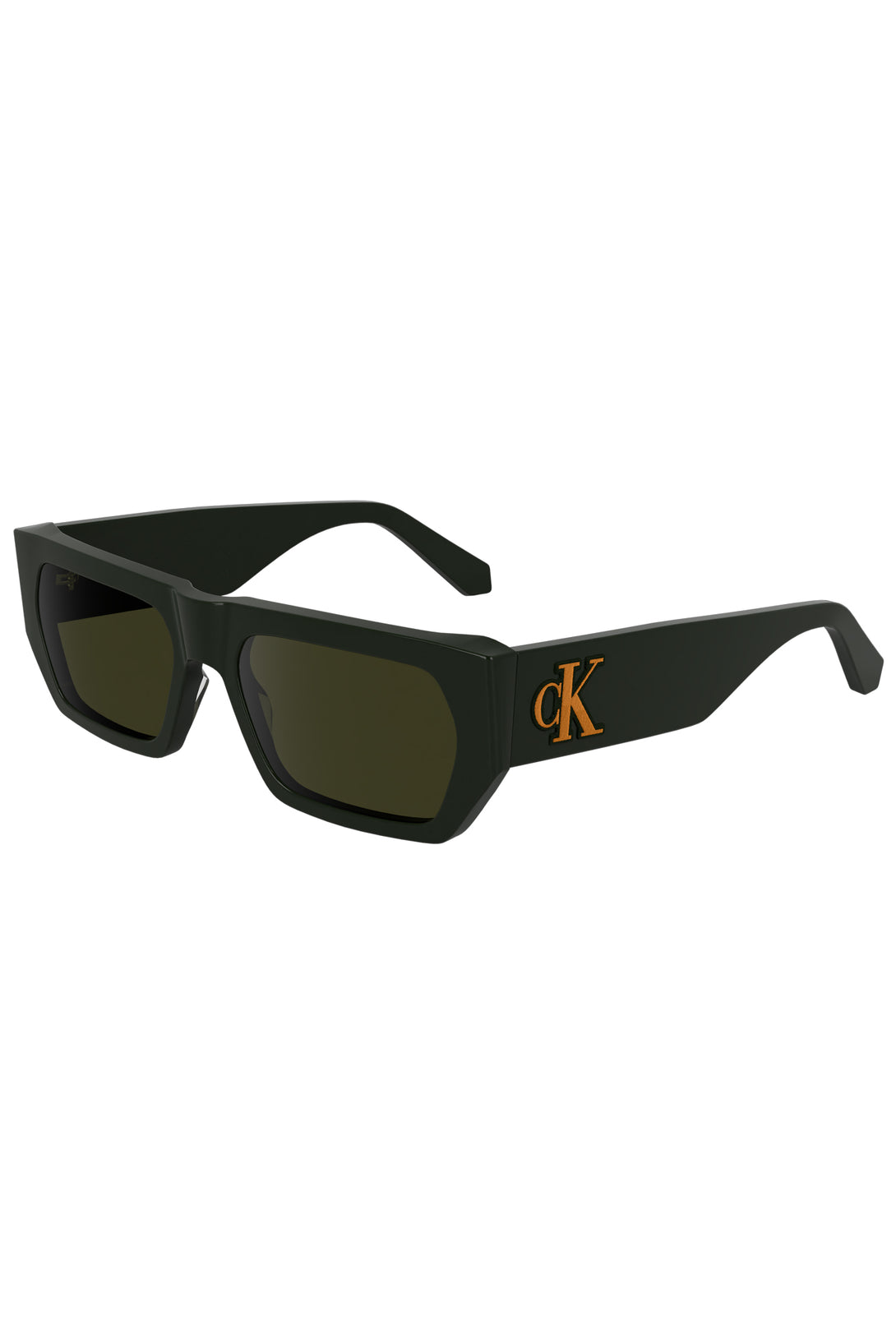 Calvin Klein Lunettes de soleil Homme Vert - stylesgateway