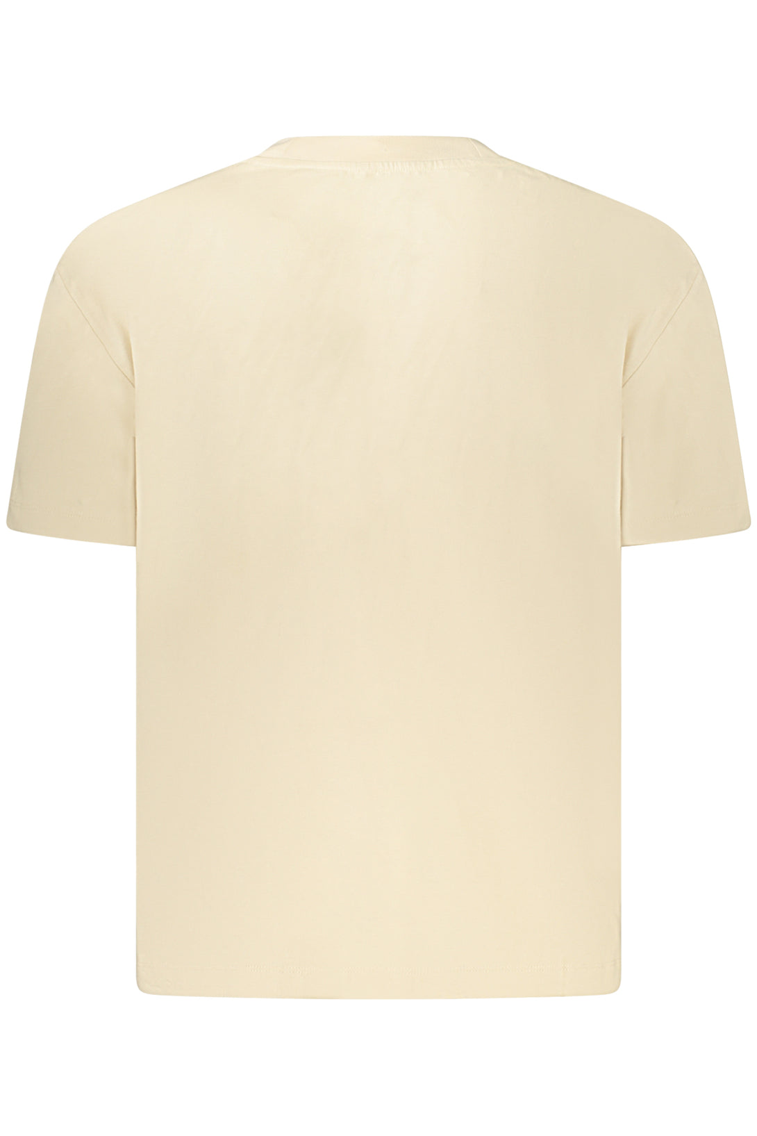 Calvin Klein T-shirts Femme Beige - stylesgateway