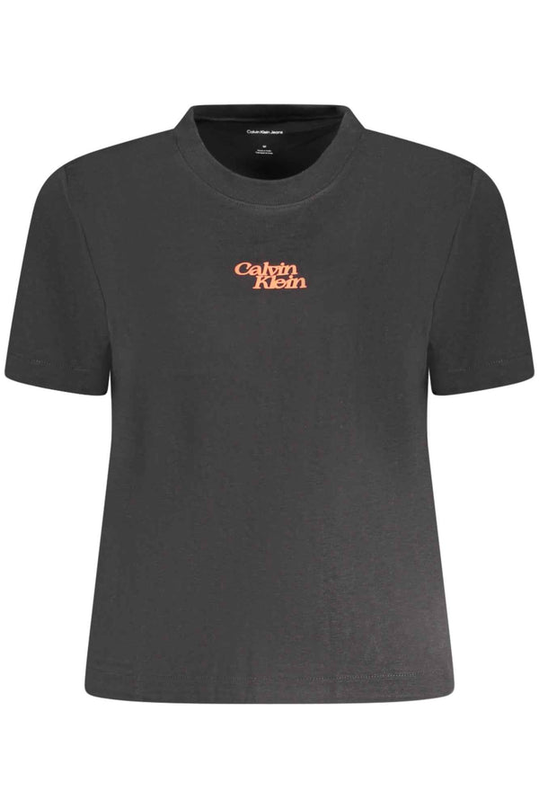 Calvin Klein T-shirts Femme Noir - stylesgateway