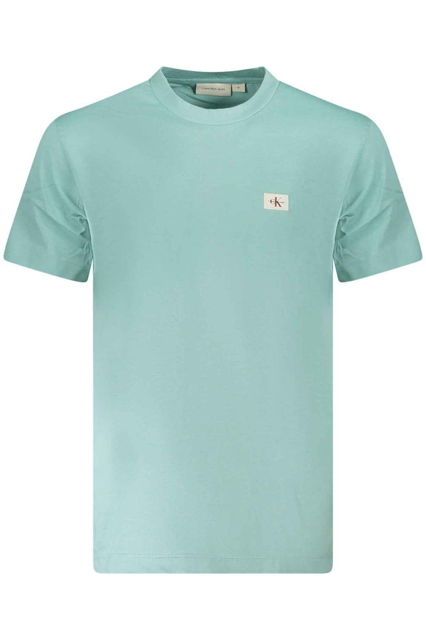 Calvin Klein T-shirts Homme Bleu Ciel - stylesgateway