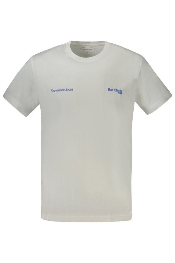 Calvin Klein T-shirts Homme Blanc - stylesgateway