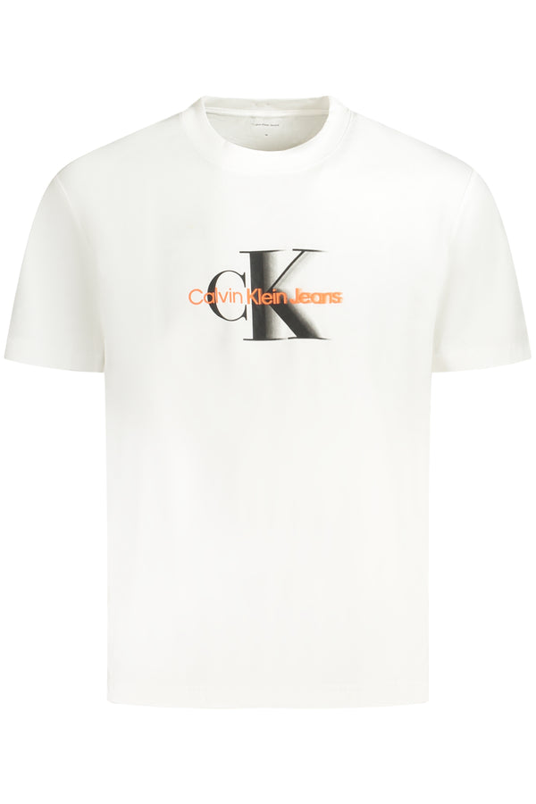 Calvin Klein T-shirts Homme Blanc - stylesgateway
