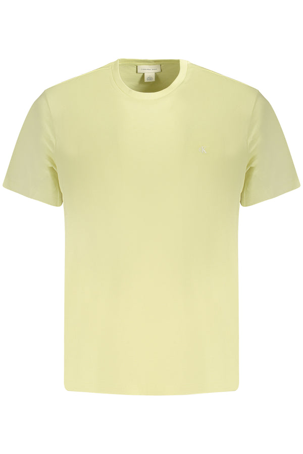 Calvin Klein T-shirts Homme Jaune - stylesgateway