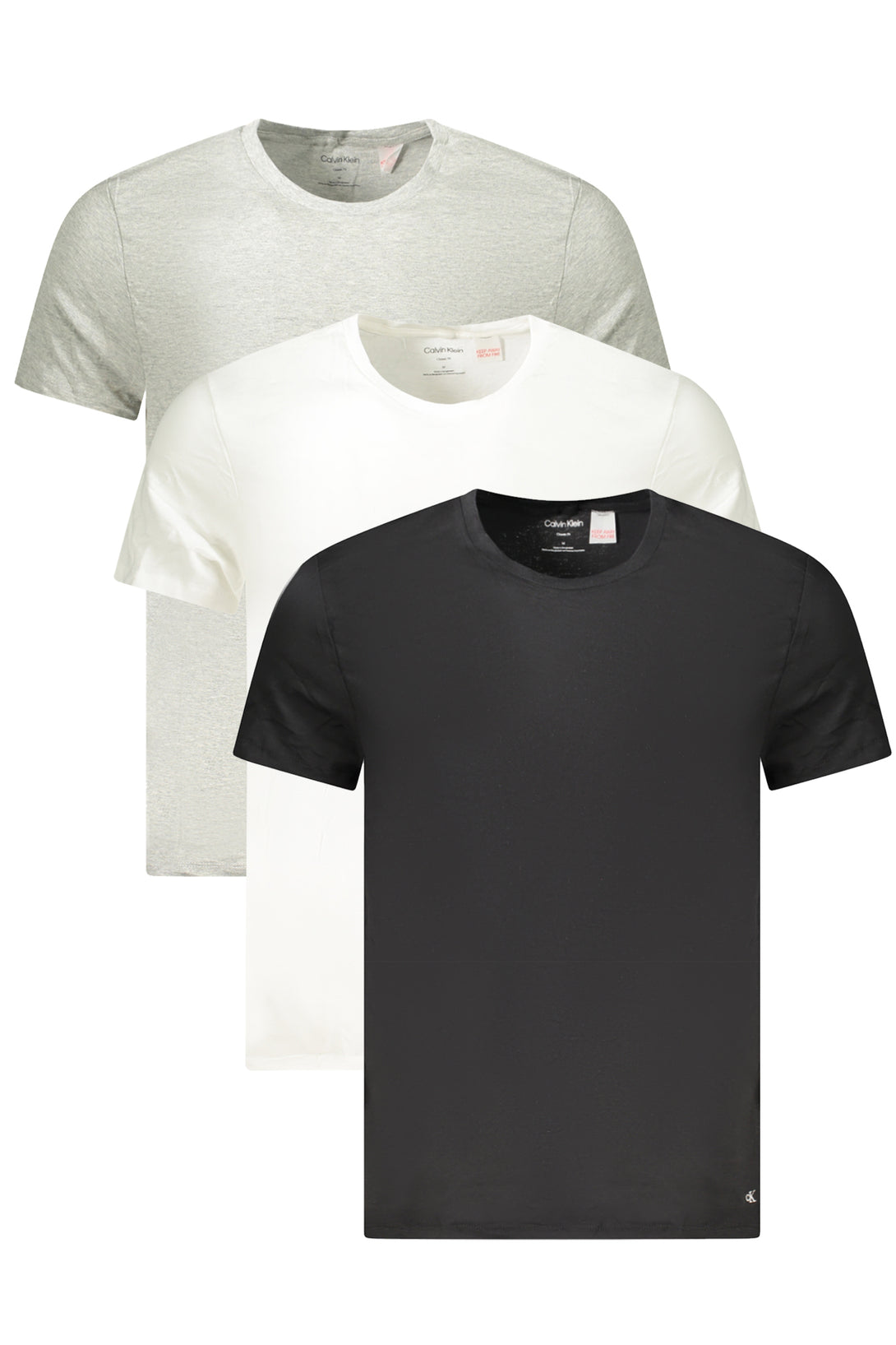 Calvin Klein T-shirts Homme Gris - stylesgateway
