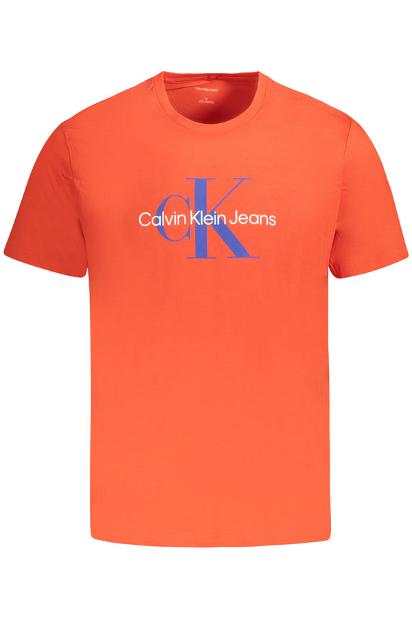 Calvin Klein T-shirts Homme Rouge - stylesgateway