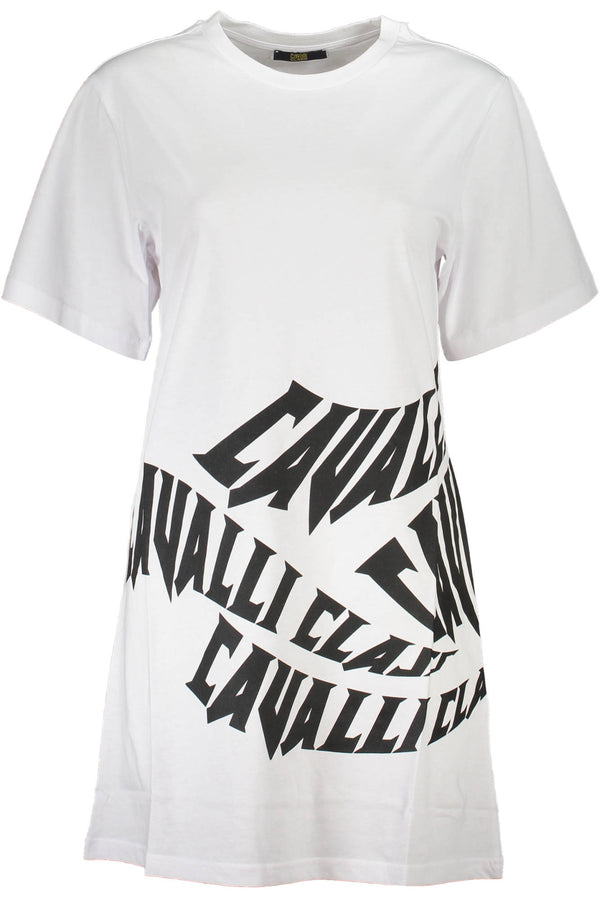 Cavalli Class Robes Femme Blanc - stylesgateway