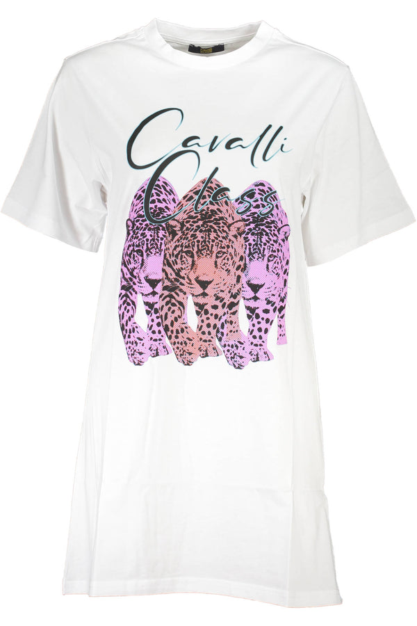 Cavalli Class Robes Femme Blanc - stylesgateway
