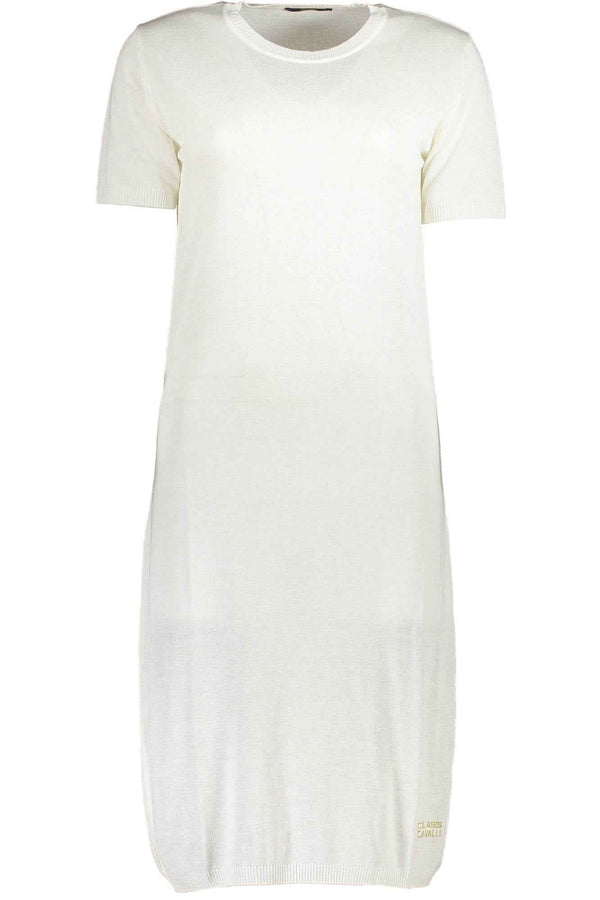 Cavalli Class Robes Femme Blanc - stylesgateway