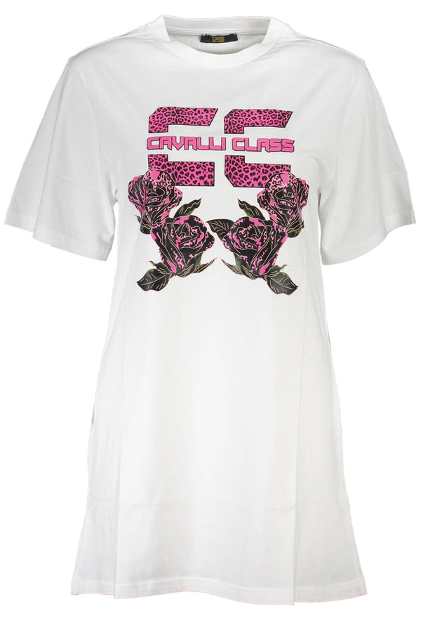 Cavalli Class Robes Femme Blanc - stylesgateway