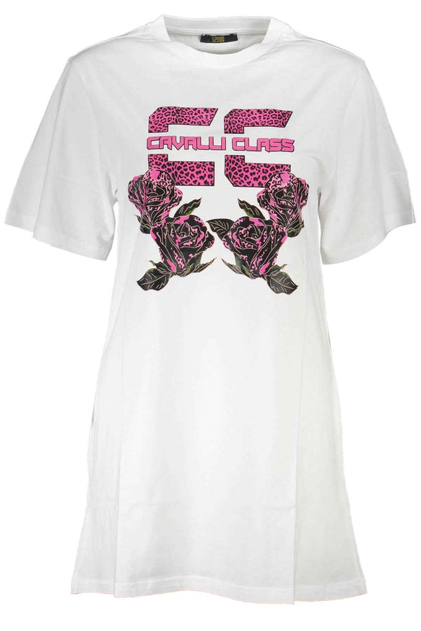 Cavalli Class Robes Femme Blanc - stylesgateway