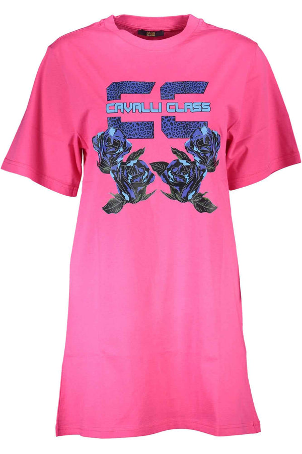 Cavalli Class Robes Femme Rose - stylesgateway