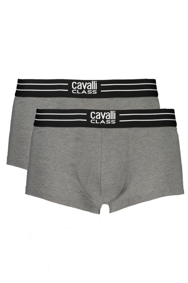 Cavalli Class Sous-vetements Homme Gris - stylesgateway