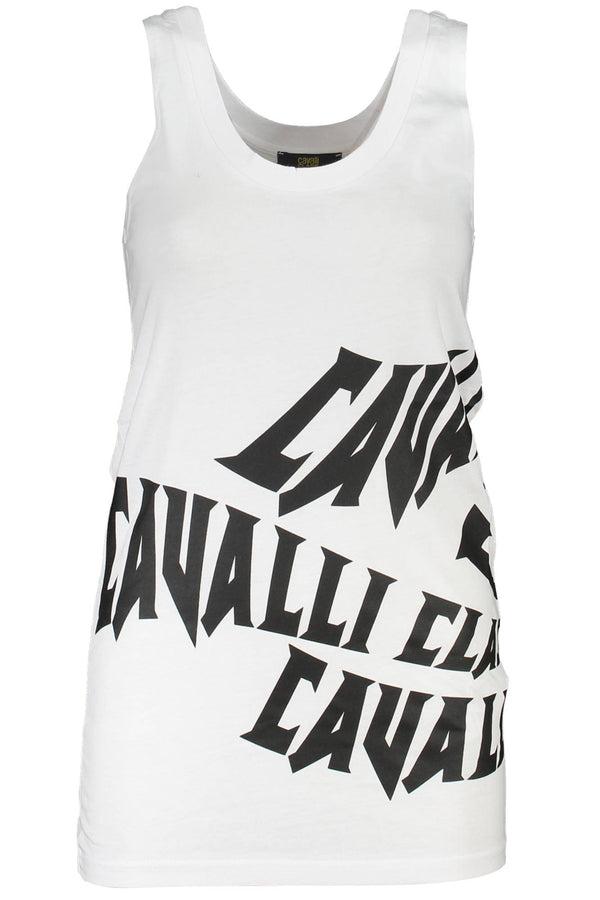 Cavalli Class T-shirts Femme Blanc - stylesgateway
