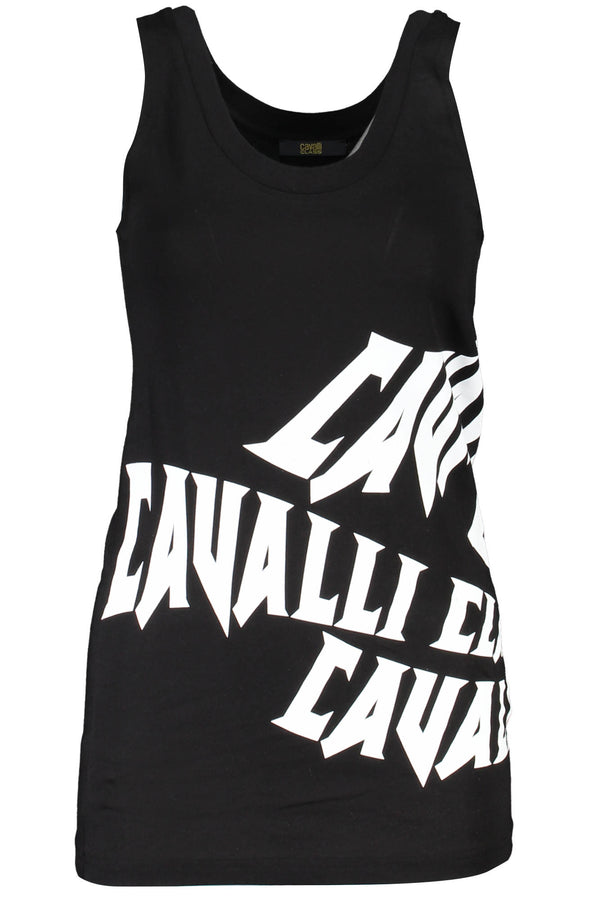 Cavalli Class T-shirts Femme Noir - stylesgateway