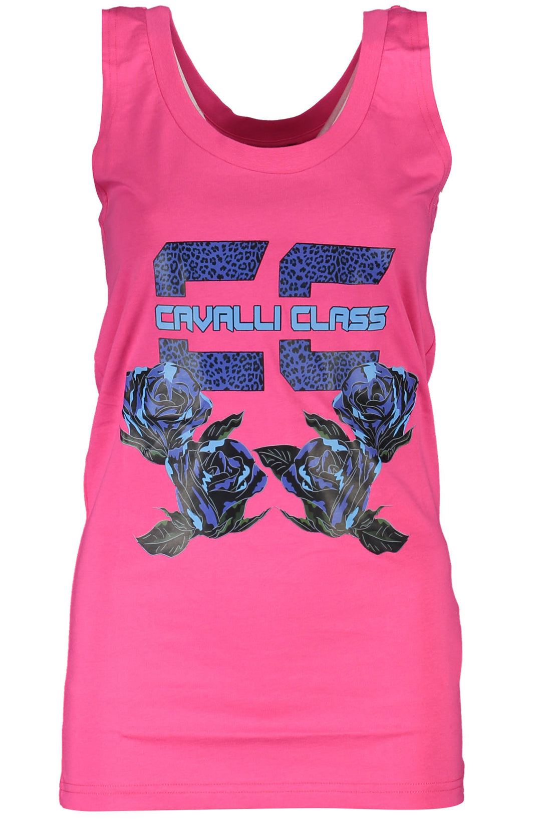 Cavalli Class T-shirts Femme Rose - stylesgateway
