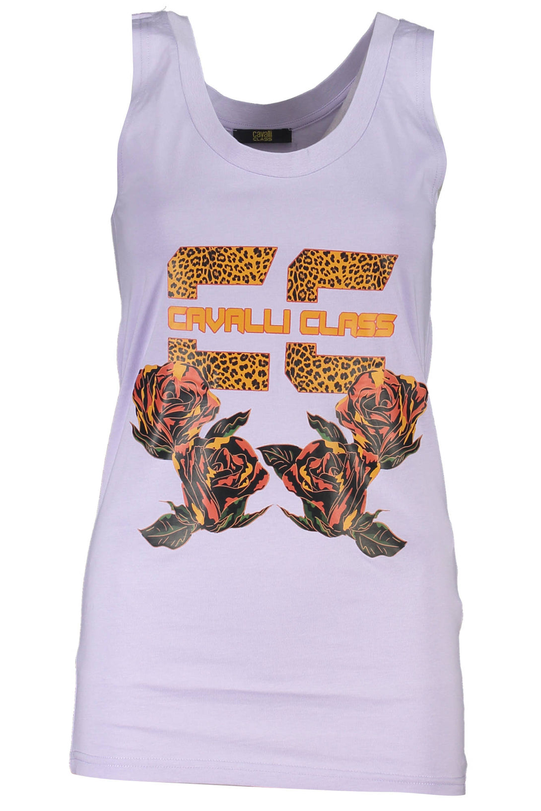Cavalli Class T-shirts Femme Violet - stylesgateway