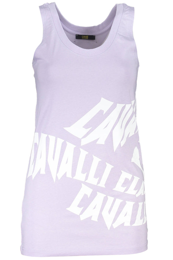 Cavalli Class T-shirts Femme Violet - stylesgateway