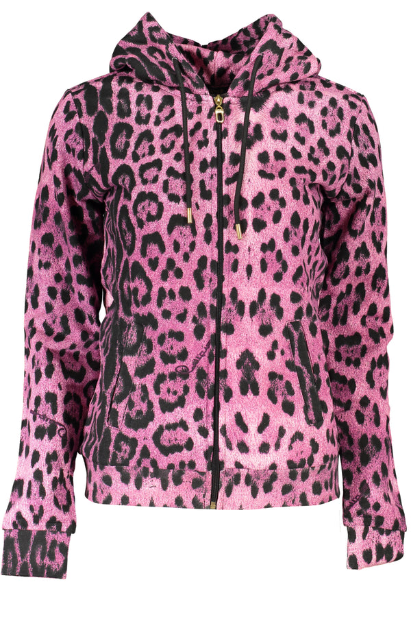 Cavalli Class Sweatshirts Femme Rose - stylesgateway