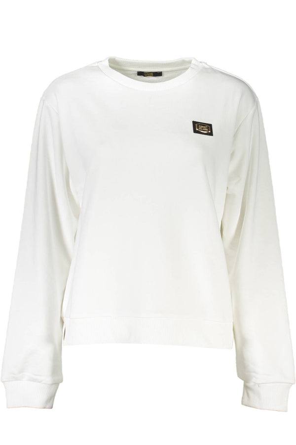 Cavalli Class Sweatshirts Femme Blanc - stylesgateway