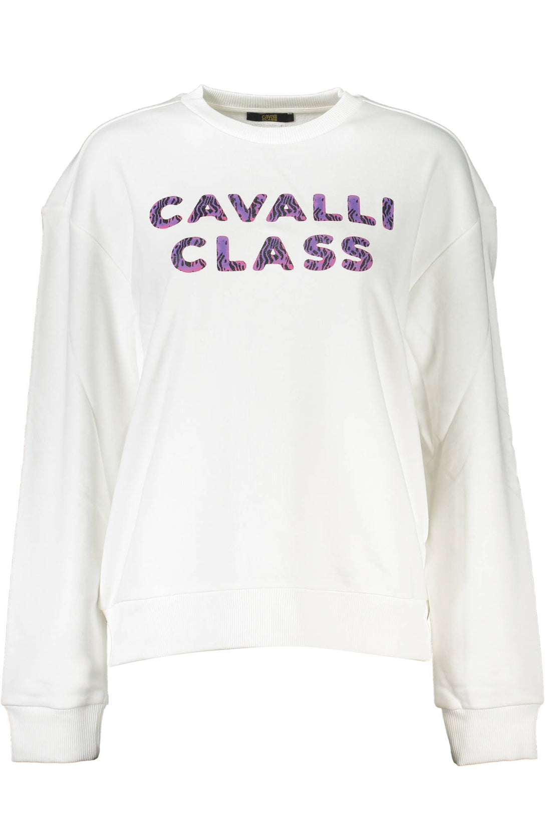 Cavalli Class Sweatshirts Femme Blanc - stylesgateway