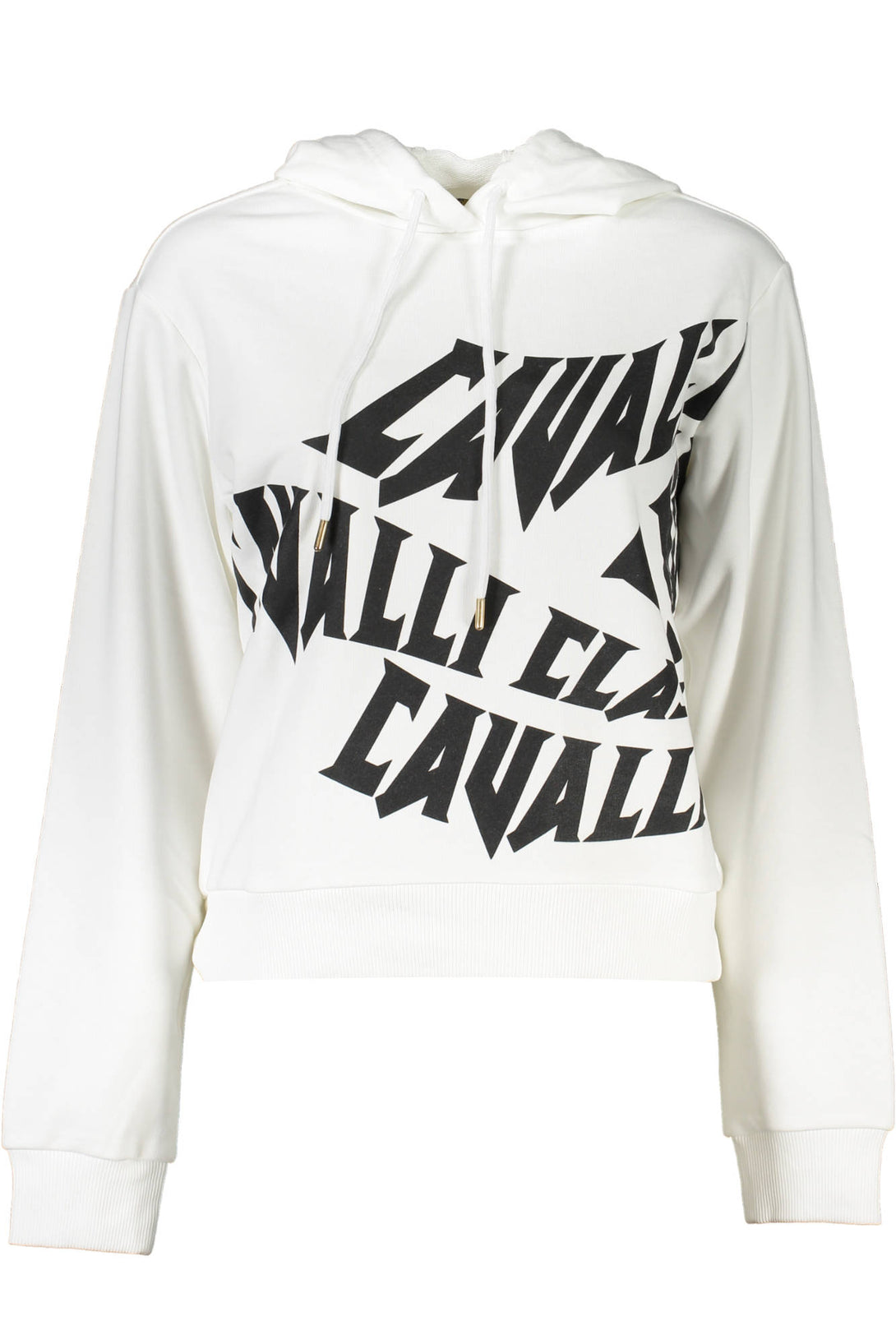 Cavalli Class Sweatshirts Femme Blanc - stylesgateway