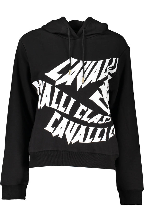 Cavalli Class Sweatshirts Femme Noir - stylesgateway