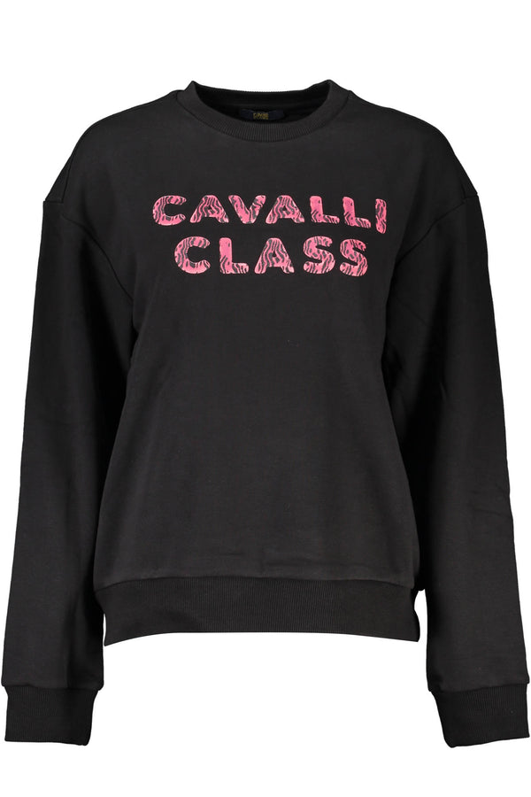 Cavalli Class Sweatshirts Femme Noir - stylesgateway